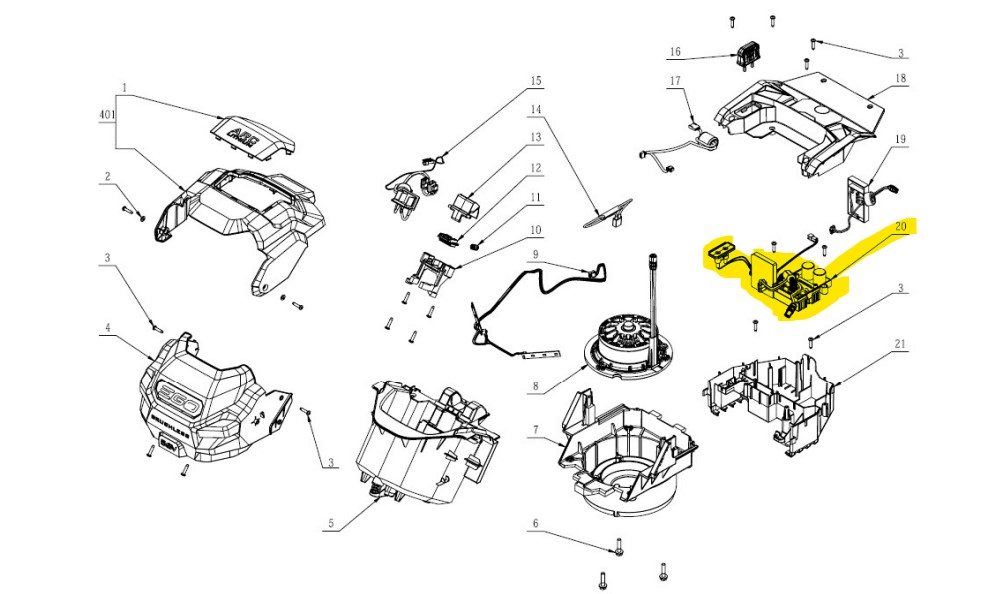 [2830787001] Electrique assemble lm2135  2830787001